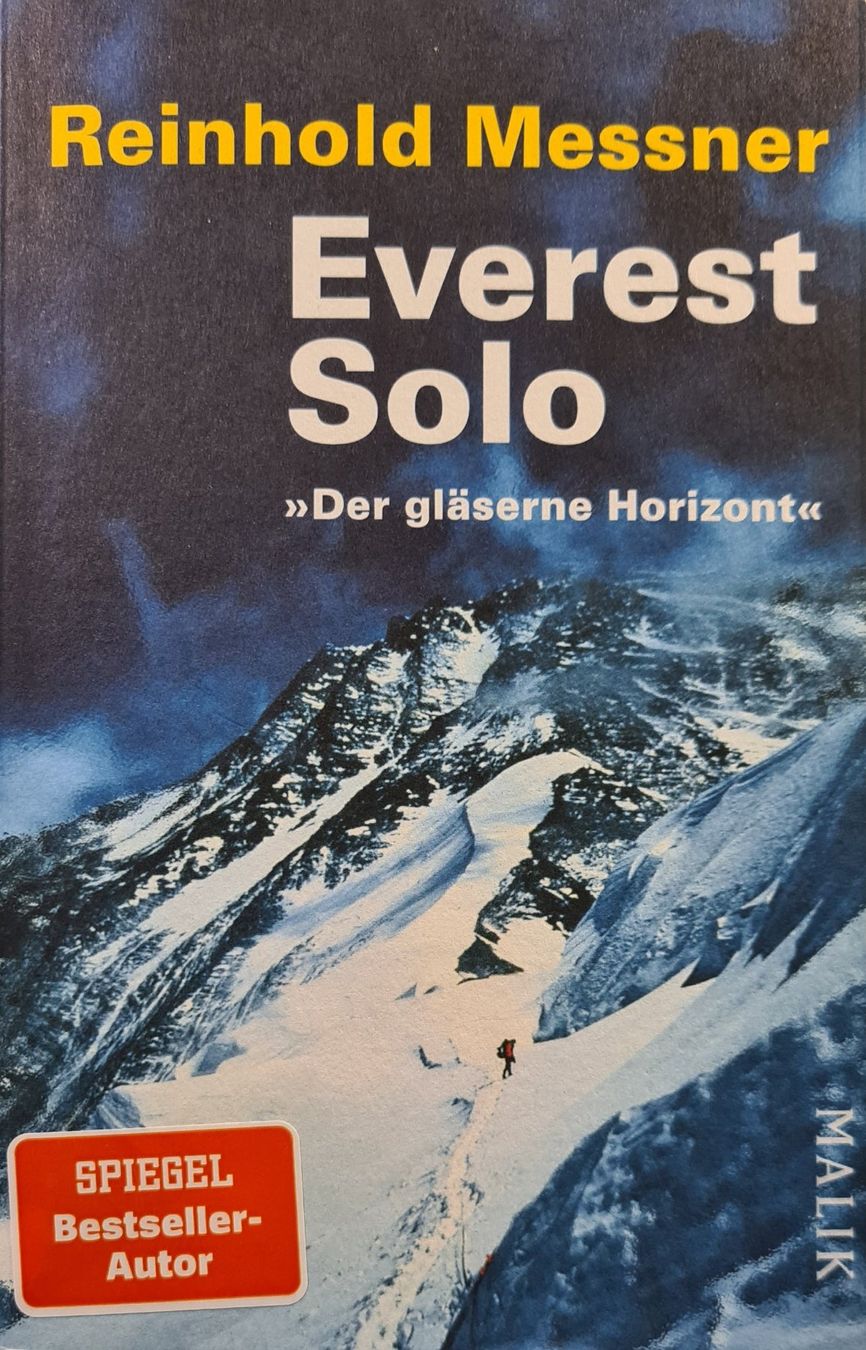 Bücher: Buch Reinhold Messner "Everest Solo" – Gebraucht aus Islikon von EFH651