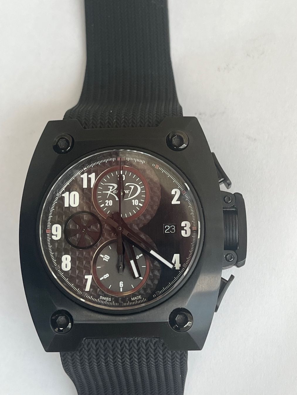 Eterna Orologi: R&D Eterna Matic watch neuve – Nuovo e nell'imballaggio originale da St-Légier-Chiésaz venduto da Antichorloge