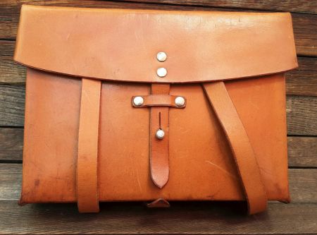 Ledertasche,Armee,Kartentasche 1975,Militär
