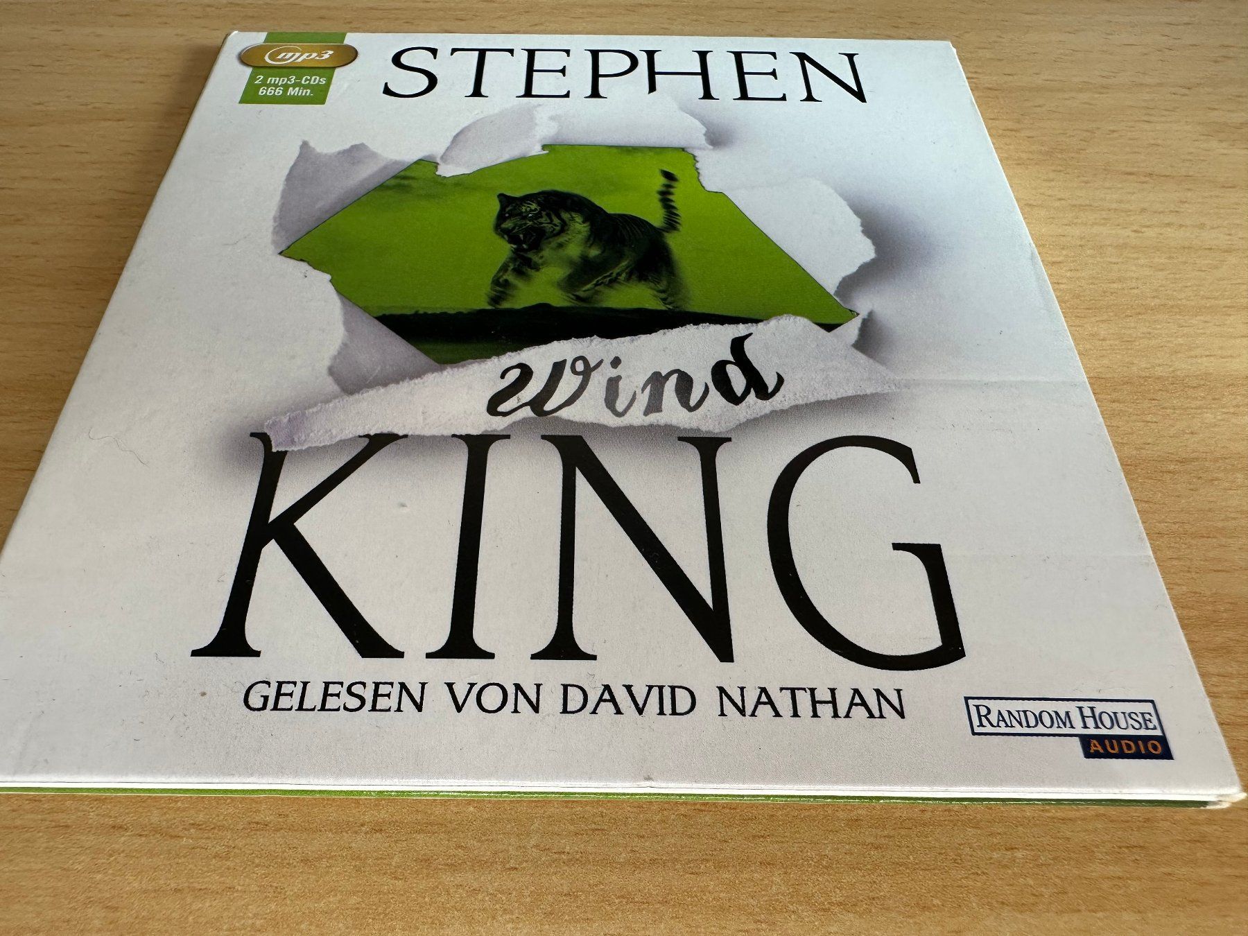 Hörbücher: Stephen King - Gelesen Von David Nathan – Wind - MP3 - 2 CD – Gebraucht aus Rikon im Tösstal von