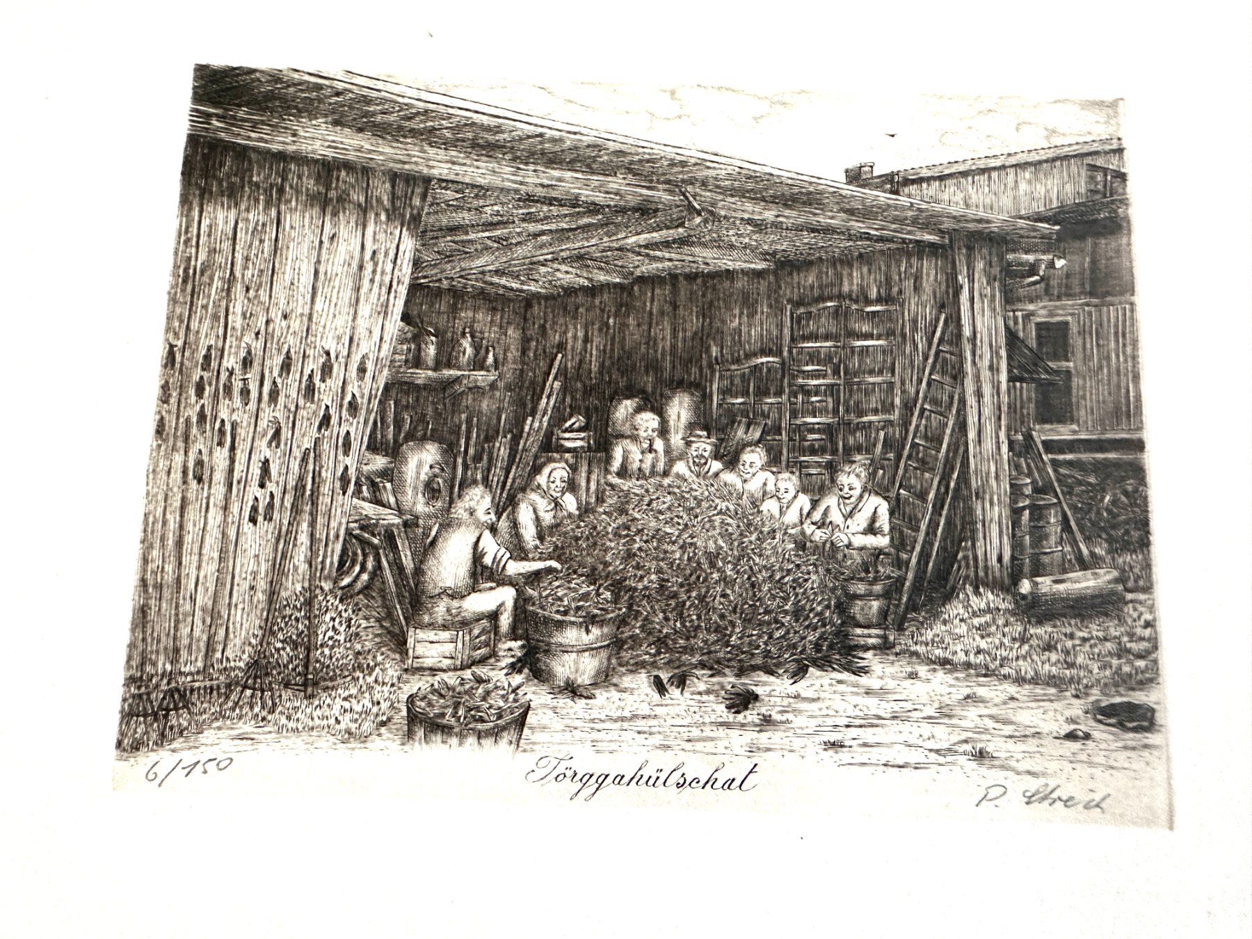 Stiche: Stich/Radierung von Peter Streich – Gebraucht aus Heerbrugg von kulline01