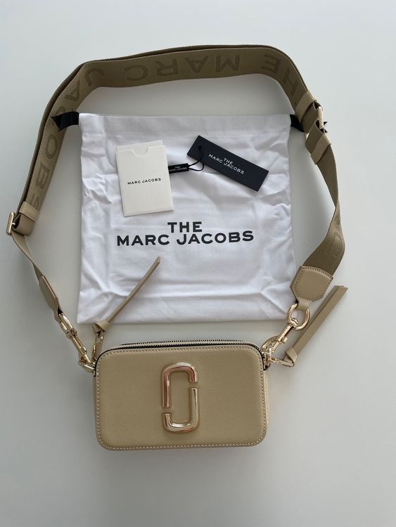 Marc Jacobs "The Snapshot Bag" khaki/beige Kaufen auf Ricardo