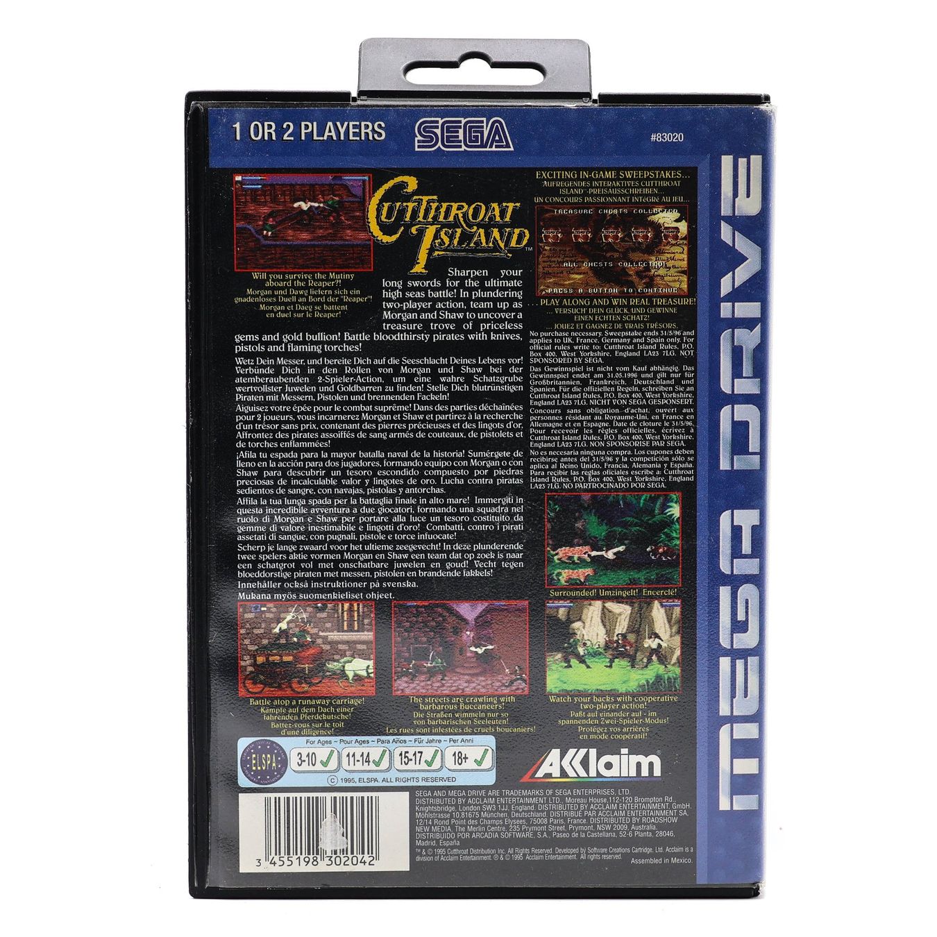 Giochi: Cutthroat Island - Mega Drive – Usato da Paudex venduto da dindeboy 1