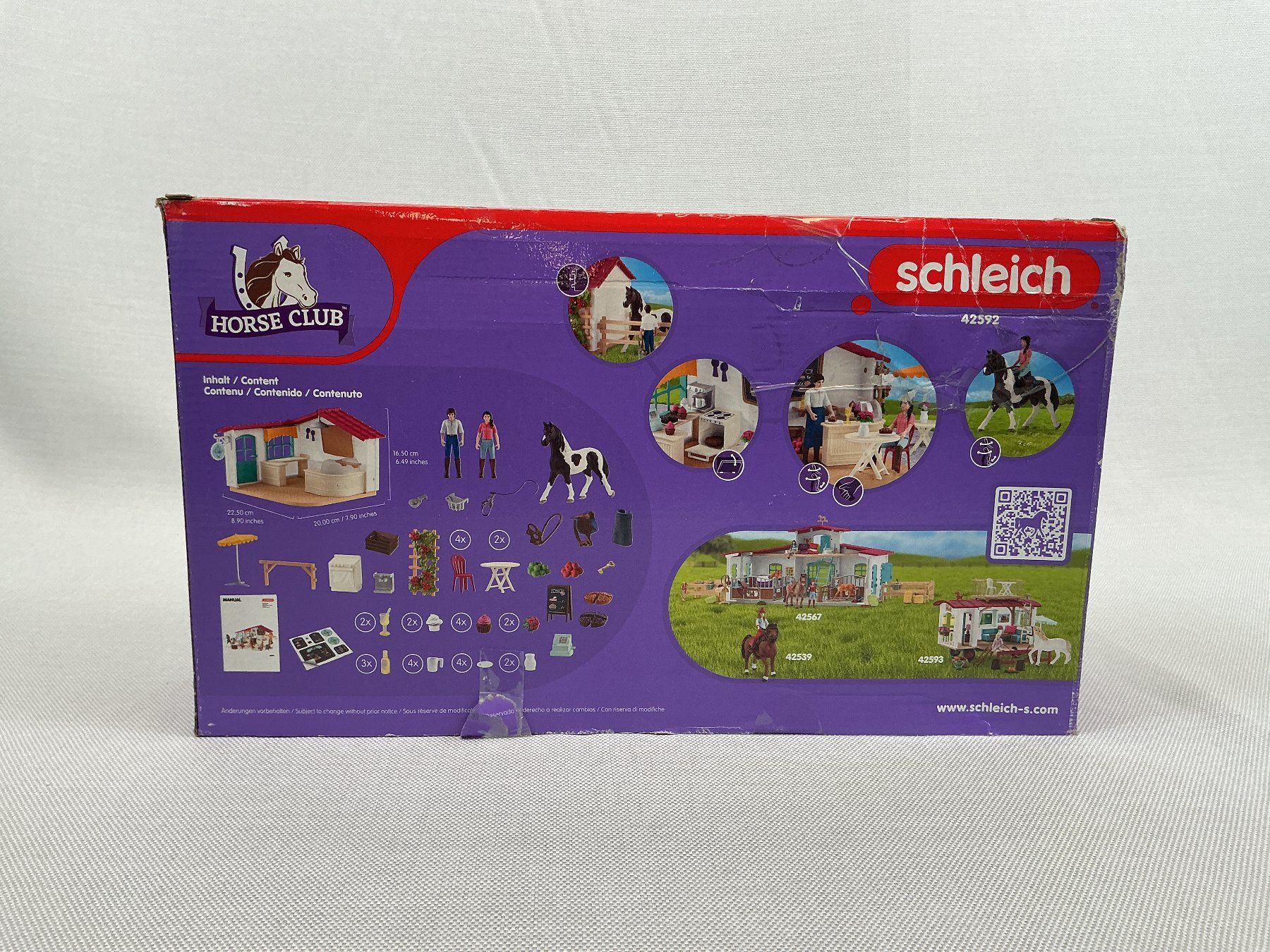 Schleich Spielzeuge: SCHLEICH Pferde Club Reitercafé – Gebraucht aus Richterswil von Restwert_Richterswil 7