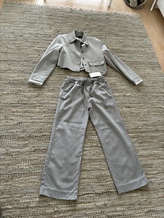 Zara Jacke und Hose grau neu mit Etikett. S