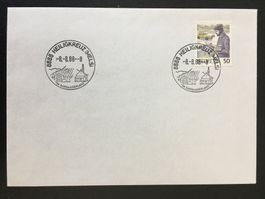 Schnapszahl  8.8.88--8  Ortsstempel 8888 Heiligkreuz