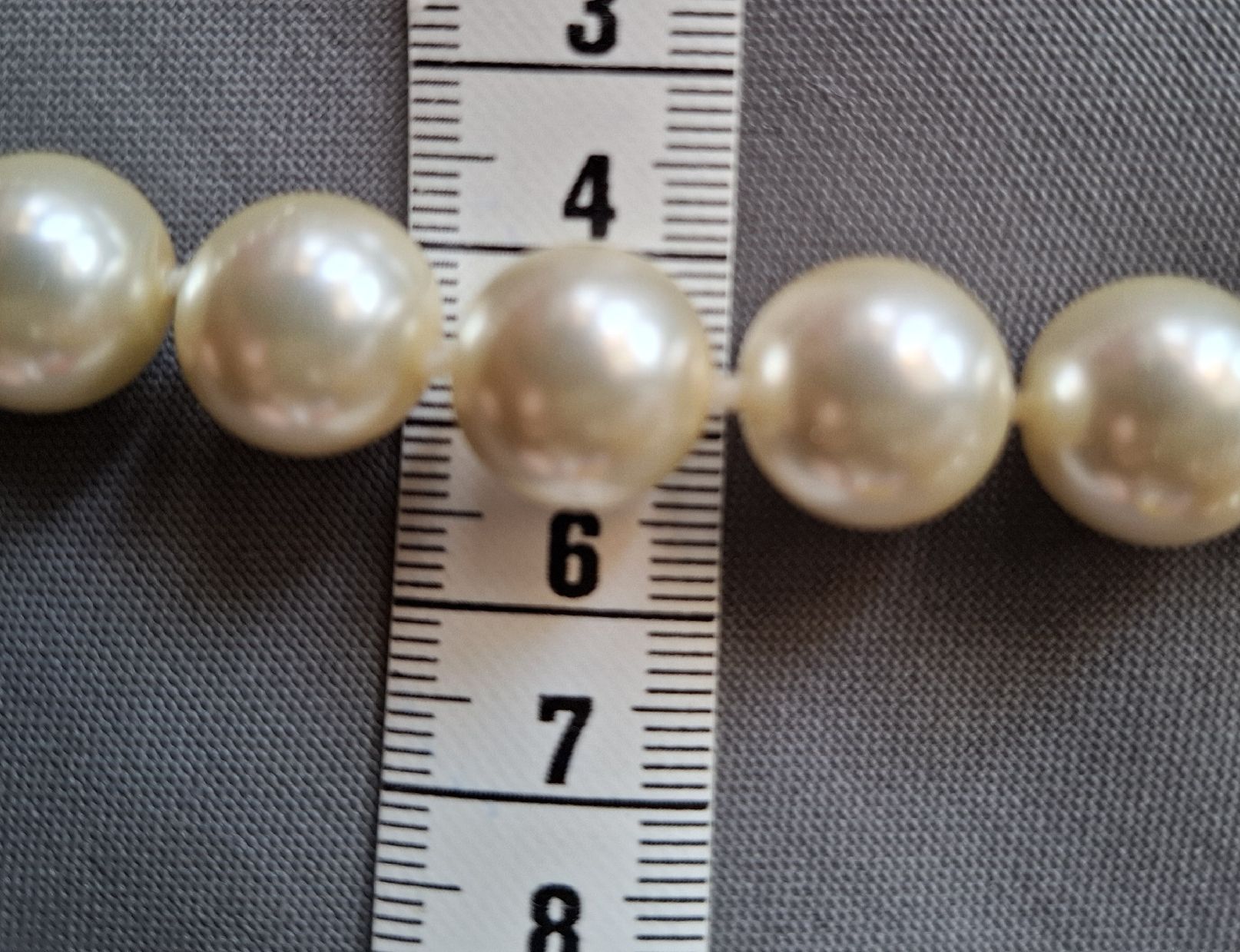 Colliers: Set - Perlenkette mit Armschmuck, Kunstperlen – D'occasion à Dietikon par Hirschkopf 3
