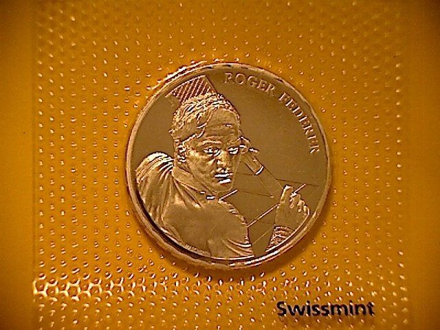 Tutti le monete: Gedenkmünze 20 Fr. - Roger Federer - 2020 – Nuovo e nell'imballaggio originale da Buchs AG venduto da Ged8