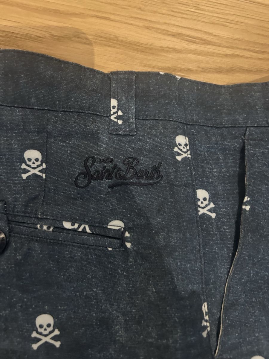MC2 Saint Barth Pantaloni: MC2 Saint Barth Shorts Size 46 Skull Print Blue – Nuovo (secondo la descrizione) da Veyrier venduto da aliyag 1
