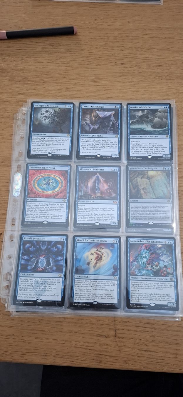 Magic The Gathering Carte collezionabili: Magic The Gathering: Blaue Karten Sammlung Rares  – Usato da Zürich venduto da rodney02 3