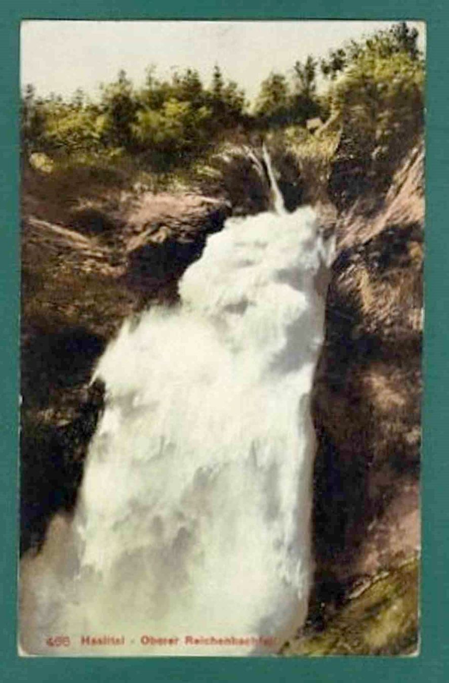 Cartoline postali: Haslital, Oberer Reichenbachfall, ungelaufen, ca. 1910 – Usato da Sargans venduto da Hausi1951