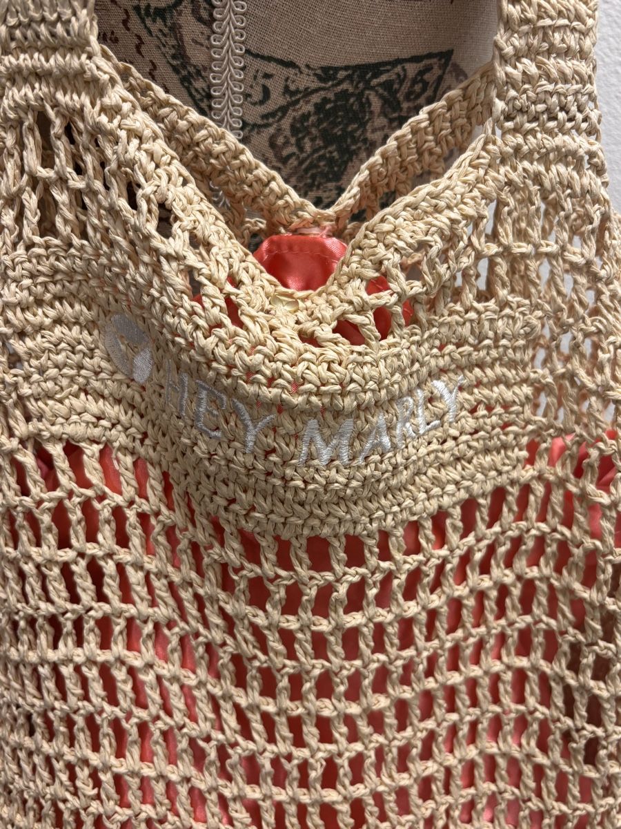 Borse: Gehäkelte Strandtasche von Hey Marly – Usato da Gossau SG venduto da Swisslady25 1