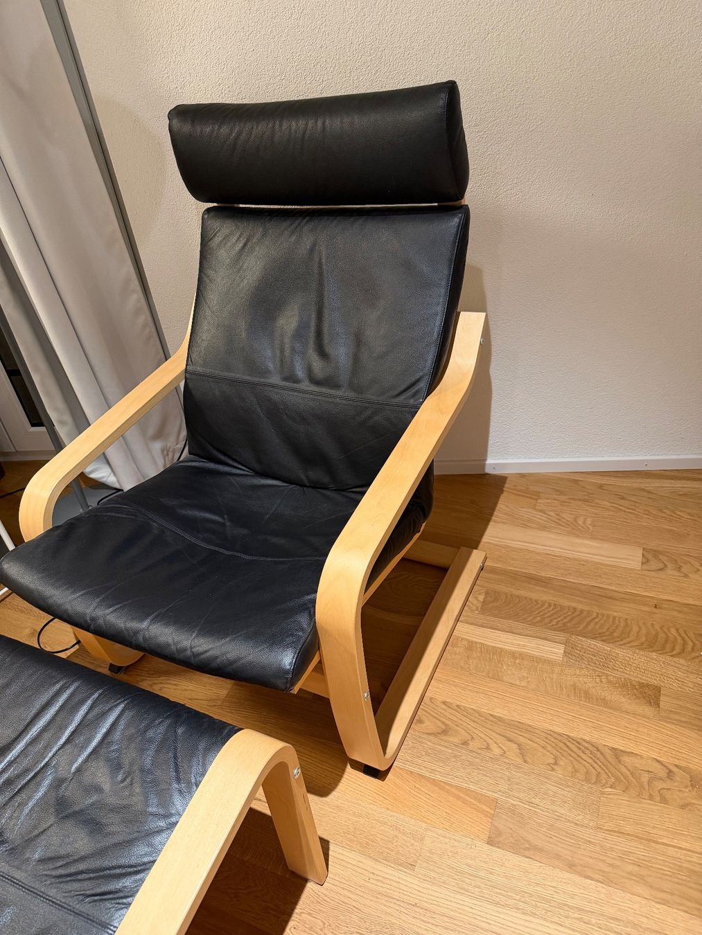 Ikea Sedie: Ikea Stuhl mit Lederbezug – Usato da Buchs ZH venduto da sme_smg6 1
