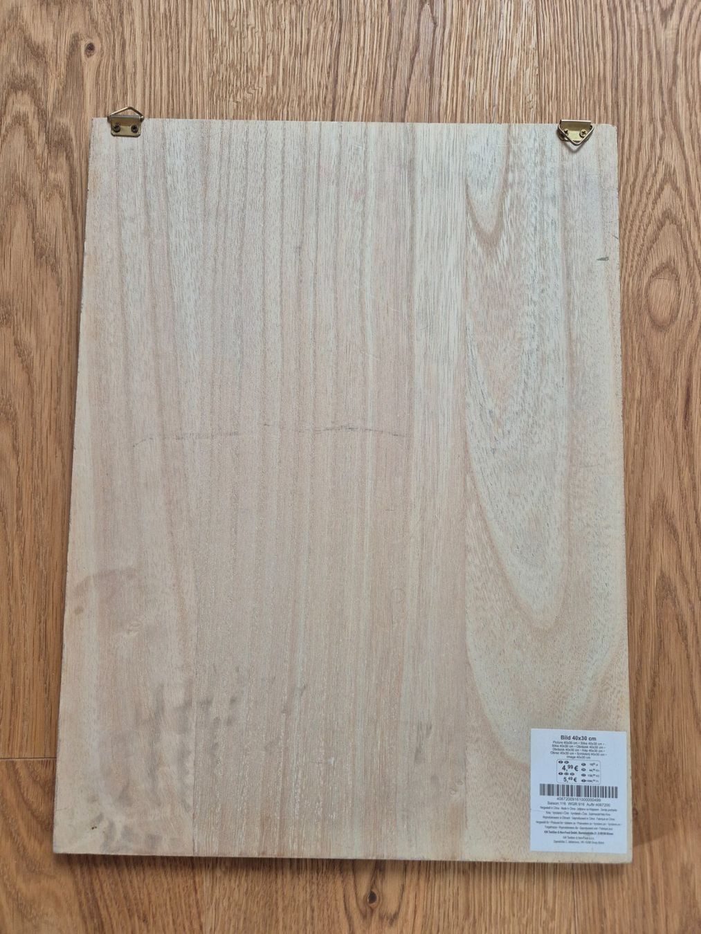 Alle Dekorationen: Schönes Aufhängbild aus Holz – Gebraucht aus Gams von tischi97 1