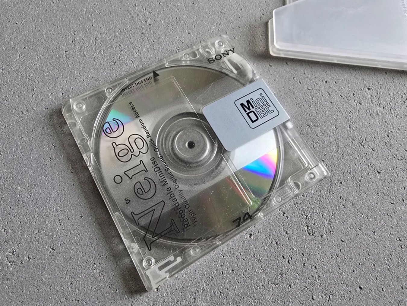 Sony Minidisc: 10x Sony MiniDisc Neige 74 – Usato da Meyrin venduto da ipanch