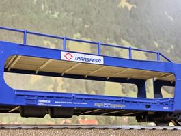Electrotren 6010 _ SNFC Autotransporter TRANSFESA _ DC _ H0