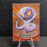 Pokemon Topps Holo Foil Blue 1. Edition/Print DE Arbok