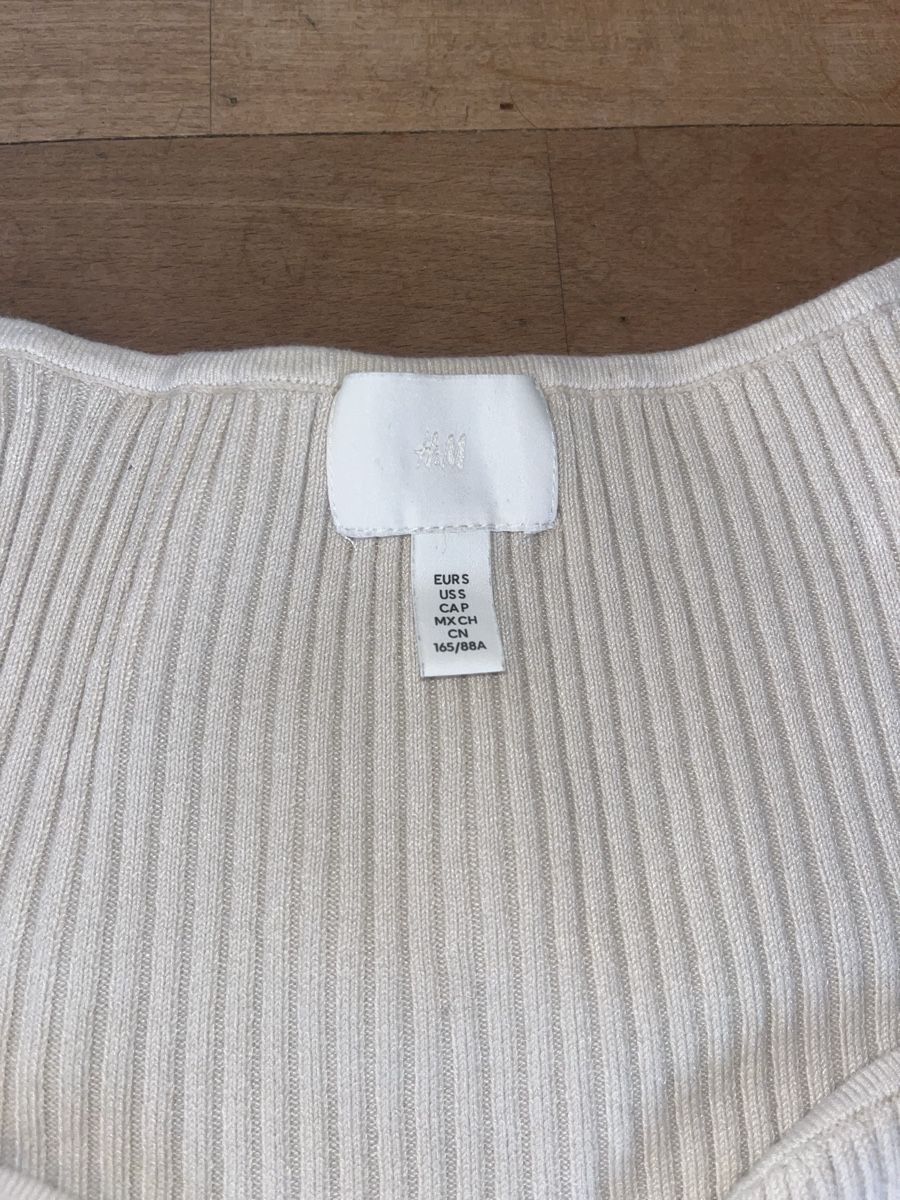 H&M Kleider: Weisses langes Kleid – Neu (gemäss Beschreibung) aus Stäfa von jo1735 1