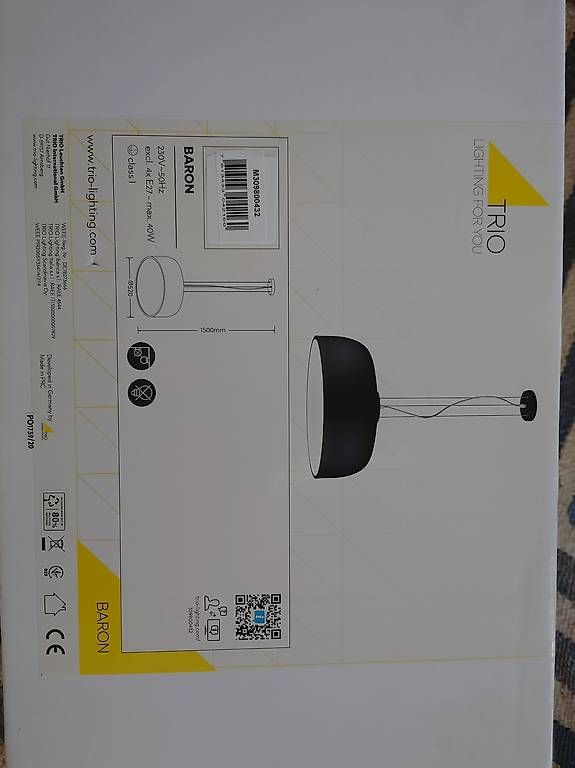Lampes: Luminaire Trio Baron – D'occasion à Jouxtens Mézery par wichoud 1