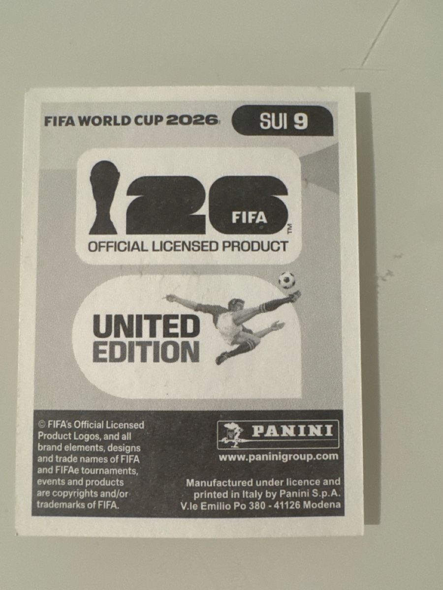 Panini Carte collezionabili: Panini 2026 Granit Xhaka SUI9 – Nuovo (secondo la descrizione) da Bern venduto da akl_sy9s 1