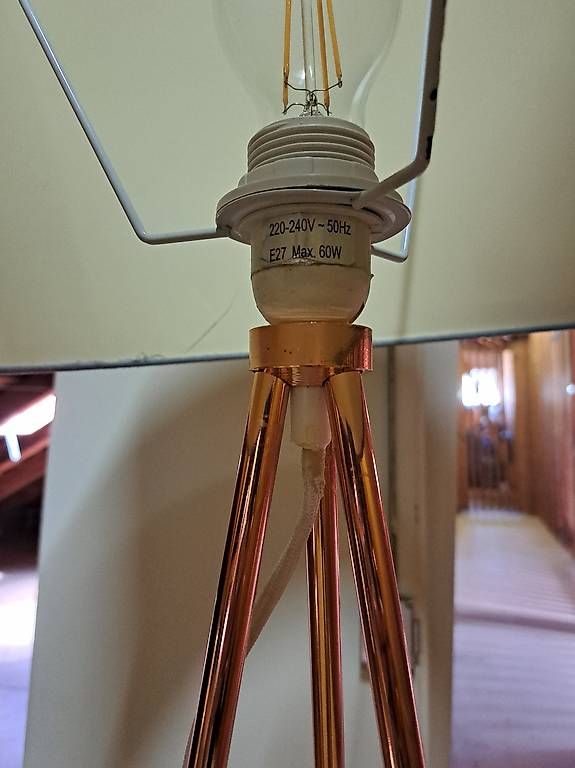 Lampade: Stehlmape rosegold/kupferfarben – Usato da Zürich venduto da lallafu 2