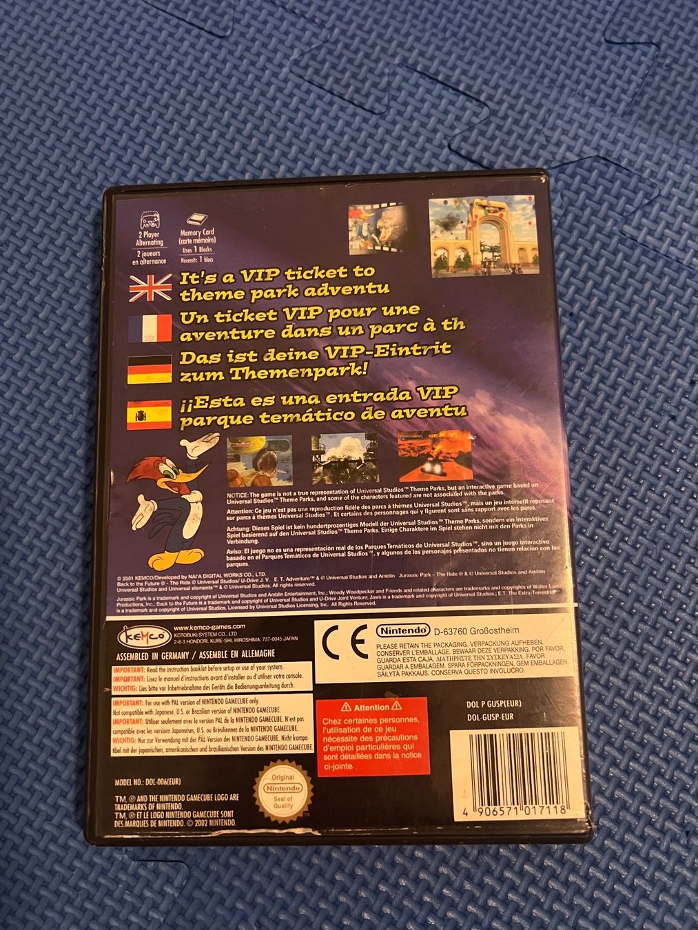 Nintendo Spiele: Universal Studios Theme Parks Adventure Nintendo GameCube – Gebraucht aus Gossau SG von schlitzerdemon 2