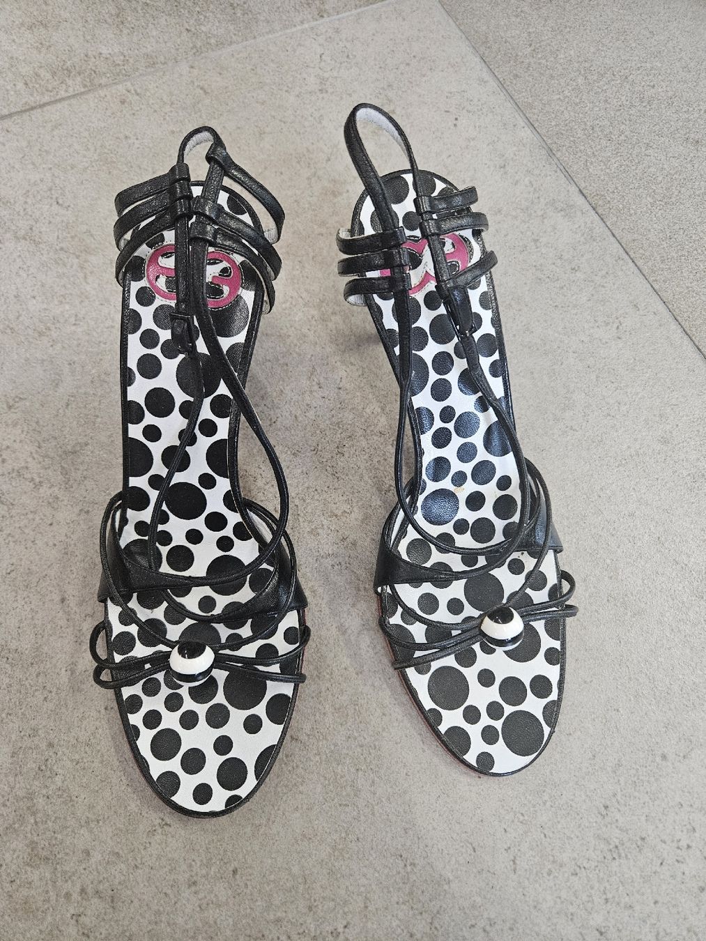 Escada Scarpe da donna: Escada Elegante Sommer-Sandalen   Gr. 38.5  – Usato da ipsach venduto da michat01