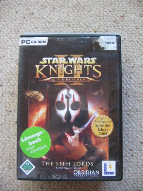PC CD Rom Star wars II knights of the old republic the sith (Gebraucht ...