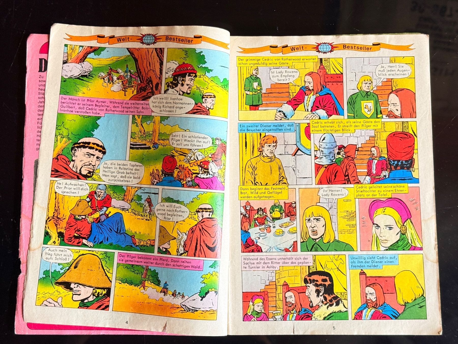 Fumetti: 1 Weltbestseller Ivanhoe Comic-Heft #7, Bastei. – Usato da Zuerich venduto da SonderArt-Wertgut 2
