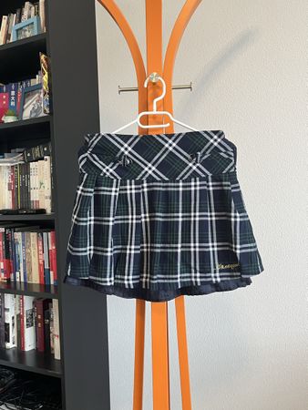 Girls' plaid skirt, size 150/63, Montagut Paris