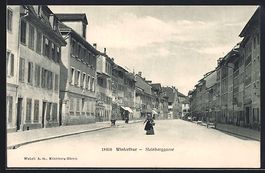 Winterthur, Blick in die Steinberggasse
