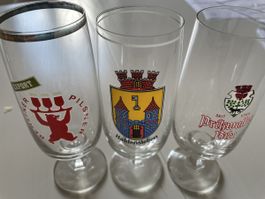 Biergläser-Sammlung: DDR-Motiven für Sammler, 6 Stück