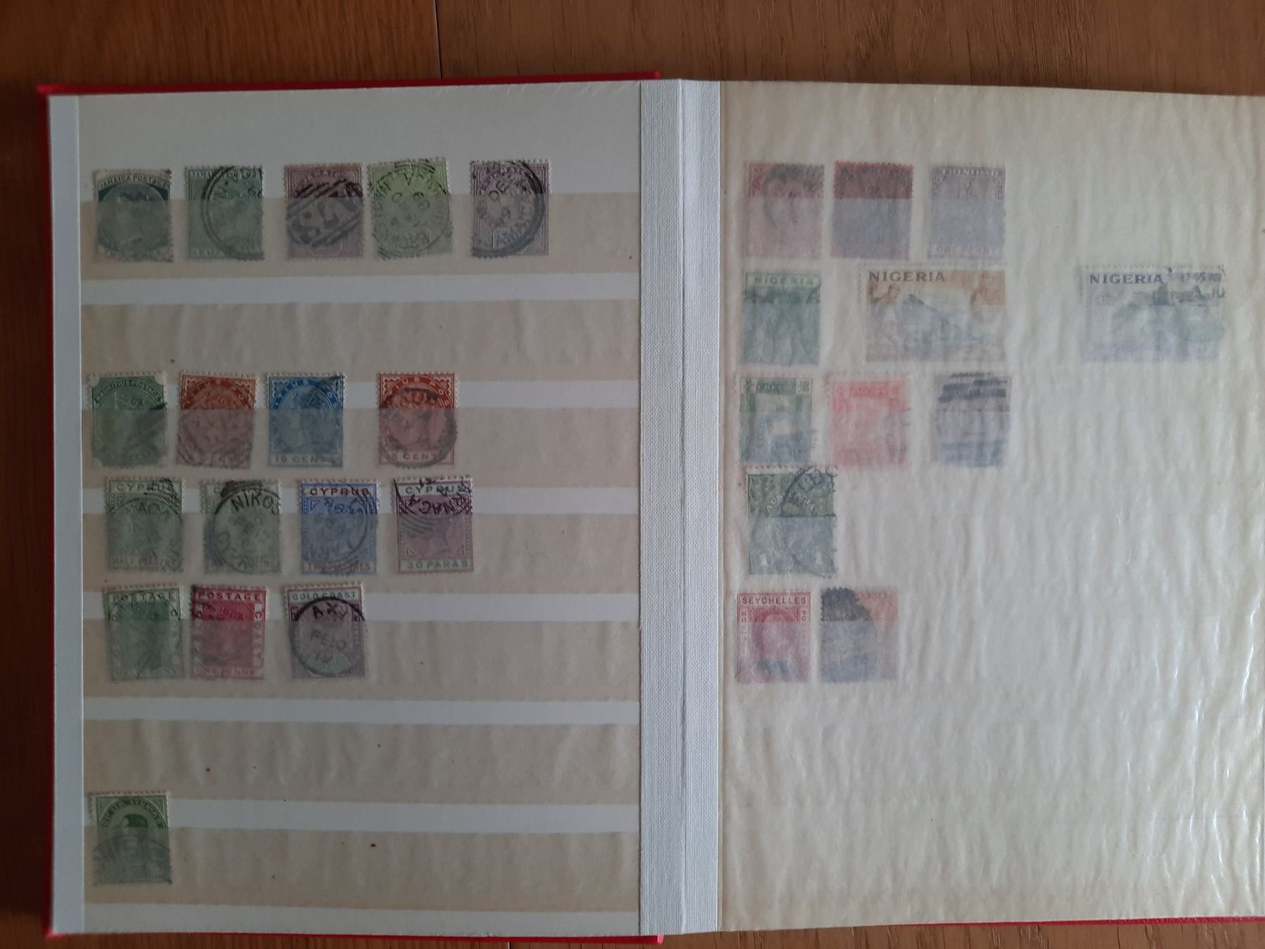 Alle Briefmarken: Lot Engl. Kolonien – Gebraucht aus Trimbach von monga01 5