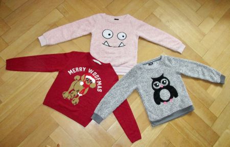 3 Pullover für Mädchen, pageoneyoung / H&M, Gr. 146/152