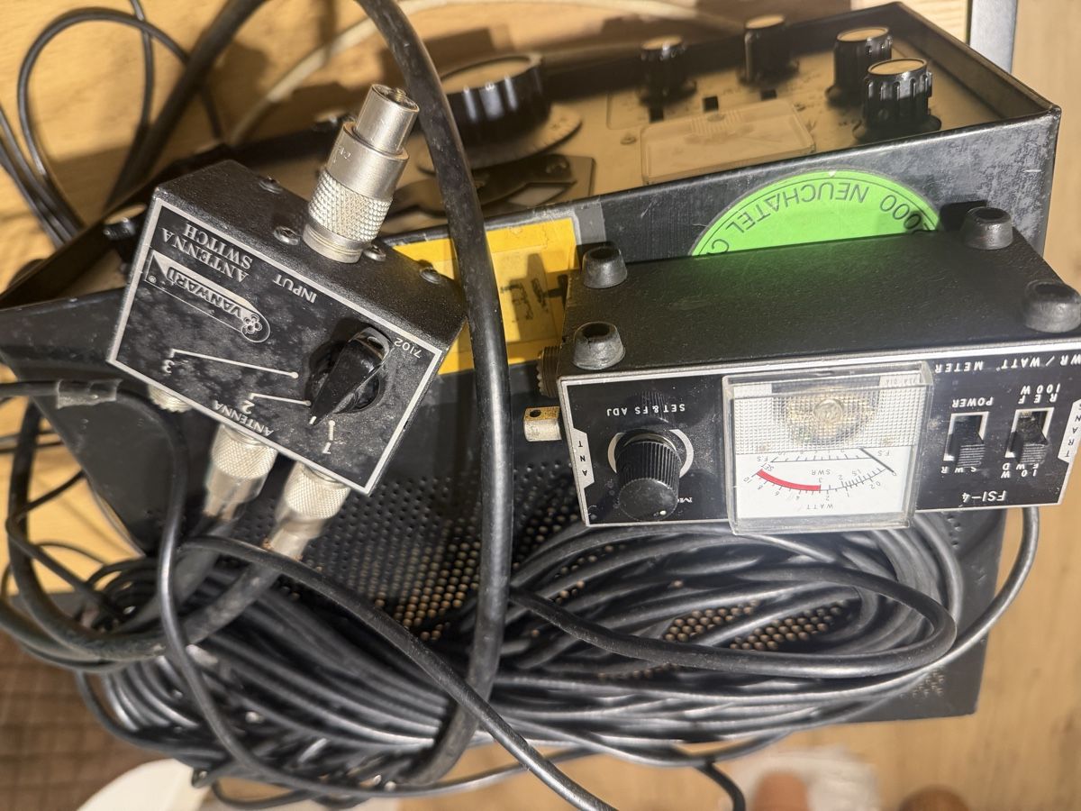 Ricevitori: SOMMERKAMP FR-50 B COMMUNICATION RECEIVER  – Usato da Samedan venduto da Platzschaffe 9