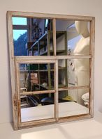 Vintage Upcycling Spiegel aus altem Fenster - Shabby Chic