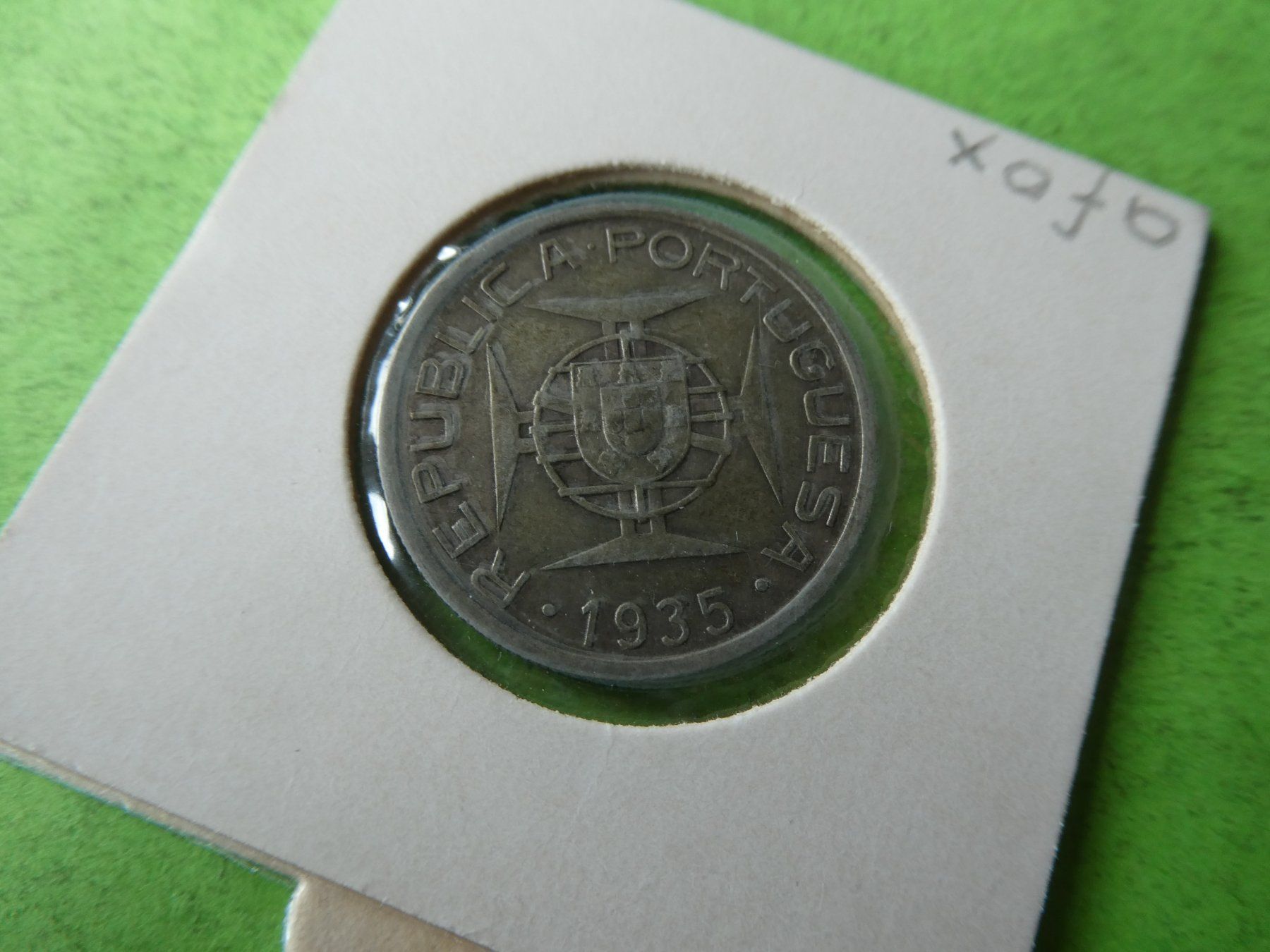 Tutti le monete: Mocambique 1935, 5 Escudos - Silber – Usato da Hinterforst venduto da Rohusri 1