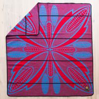 Couverture Basotho - SEANAMARENA - POONE - Rouge