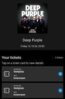 2x Deep Purple tickets // Stehplatz // 16.10