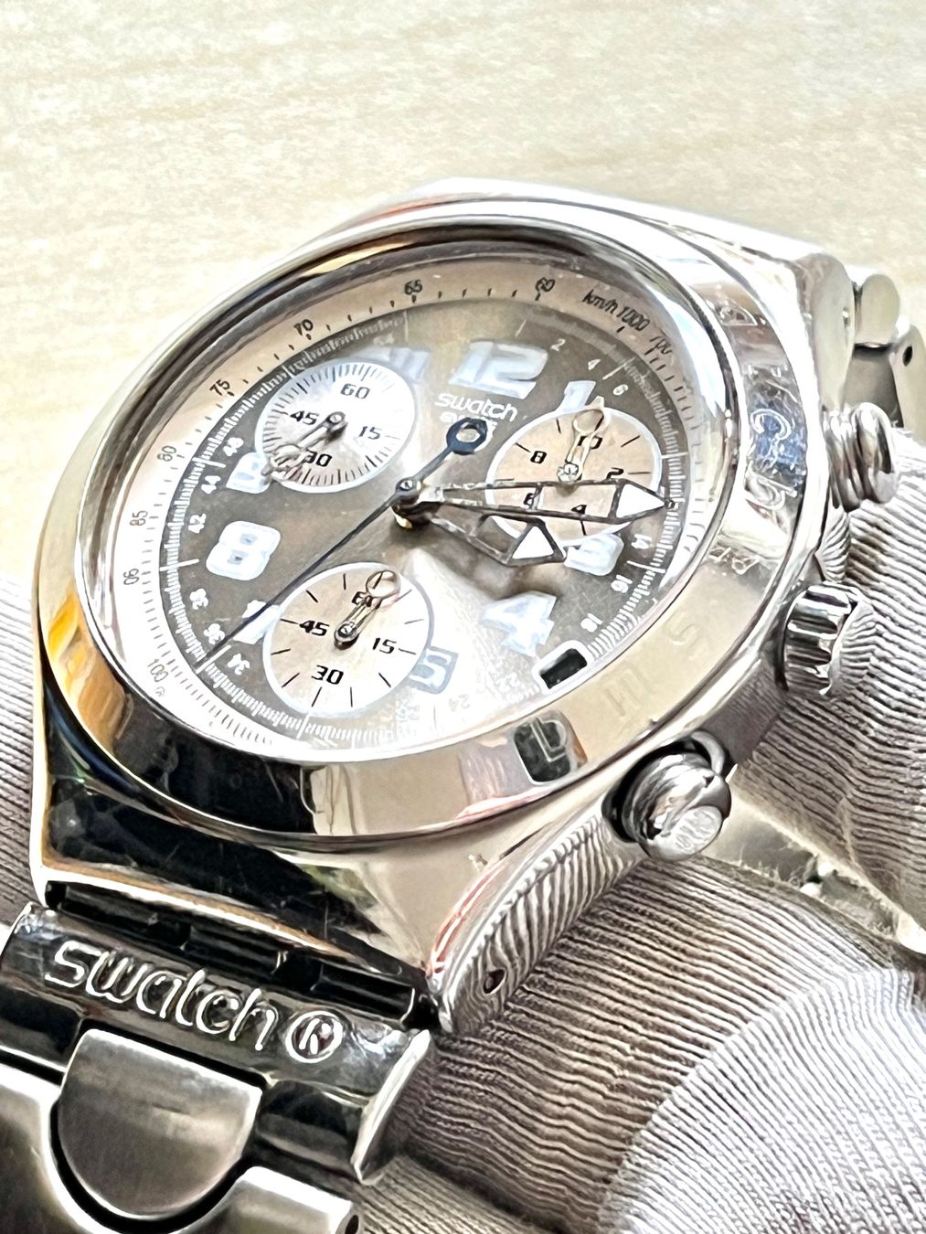Swatch Uhren: Swatch Irony Chronograph, Herrenuhr – Gebraucht aus Grenchen von chththl 5