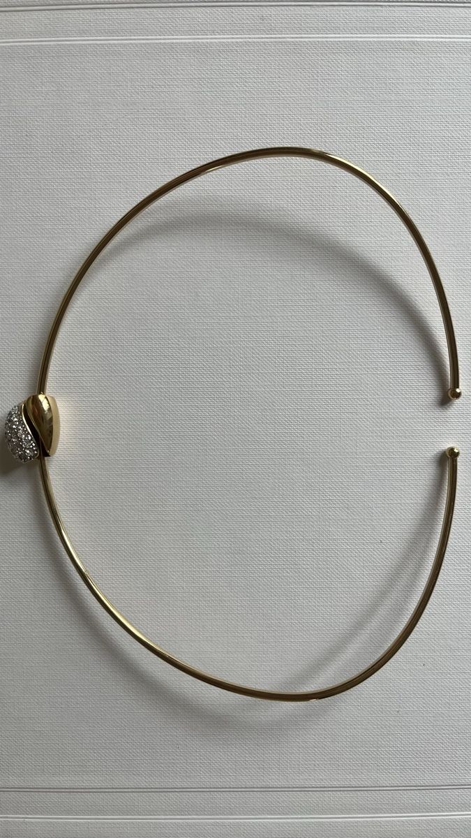 Pierre Lang Colliers: Collier Pierre Lang rigido oro giallo con diamanti e pendent – D'occasion à Lugano par yul_fhg2 2
