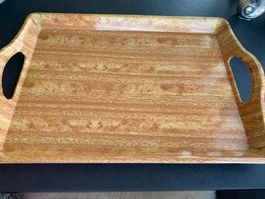 Serviertablett, Grösse 46 cm x 31 cm, mit Griffen