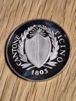 Medaille Polizei Kanton Tessin 1803 - 20.15g Feinsilber