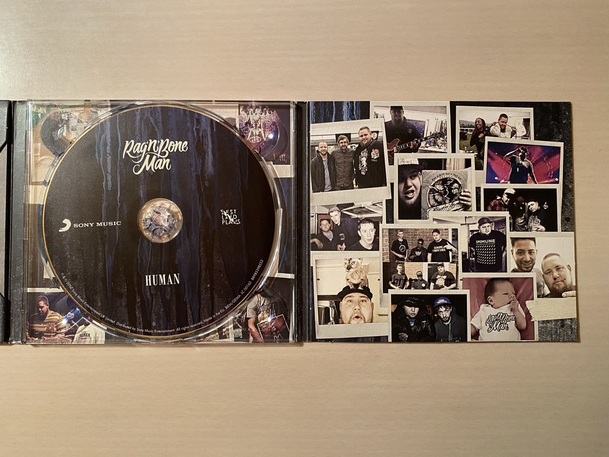 CD: Rag'n'Bone Man - Human CD Album – Usato da Oberried Brienz venduto da Chyara 3