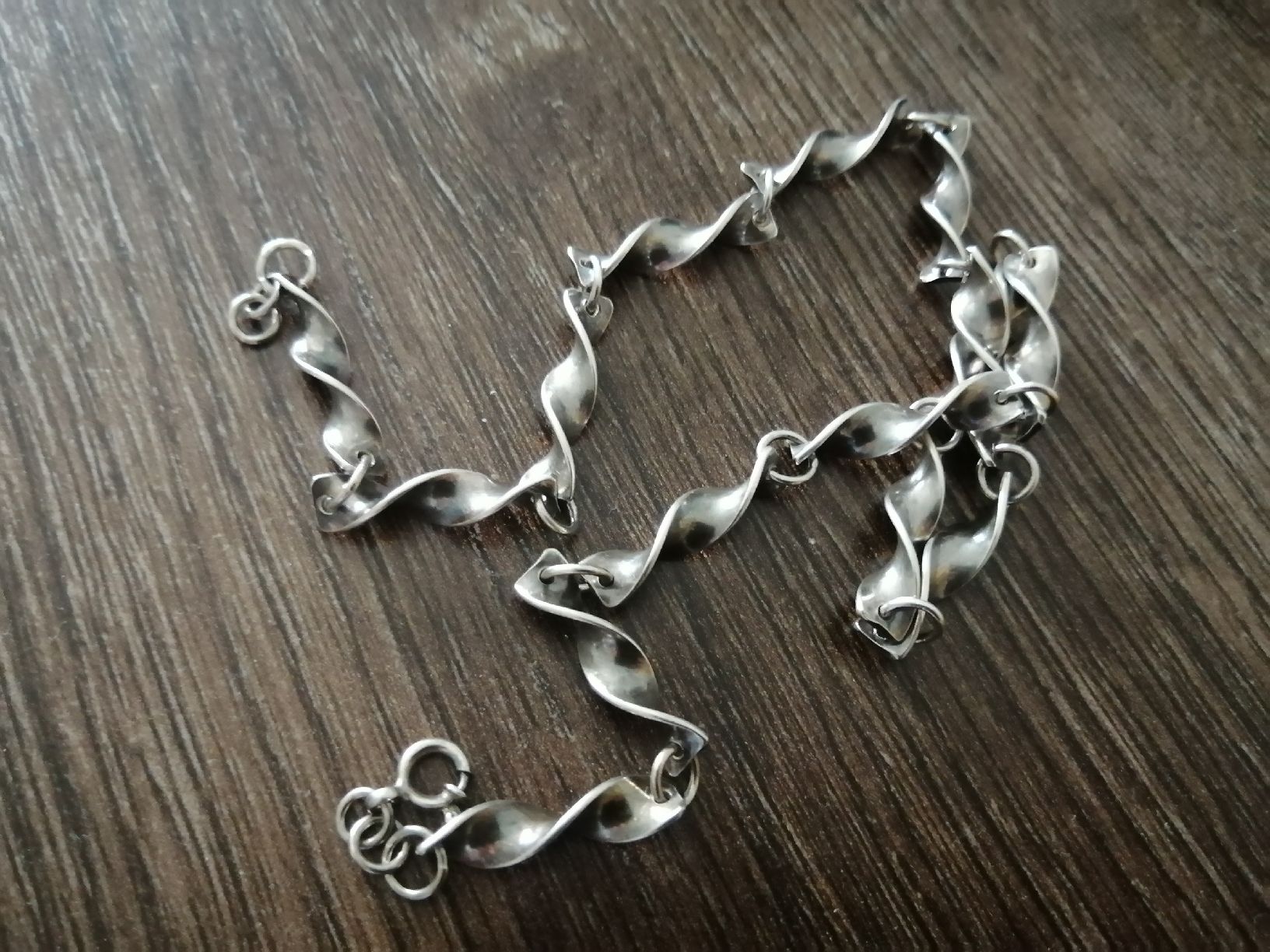 Catenine: Antikes 925 Silber Collier Kette – Usato da Nunningen venduto da mochflo 1