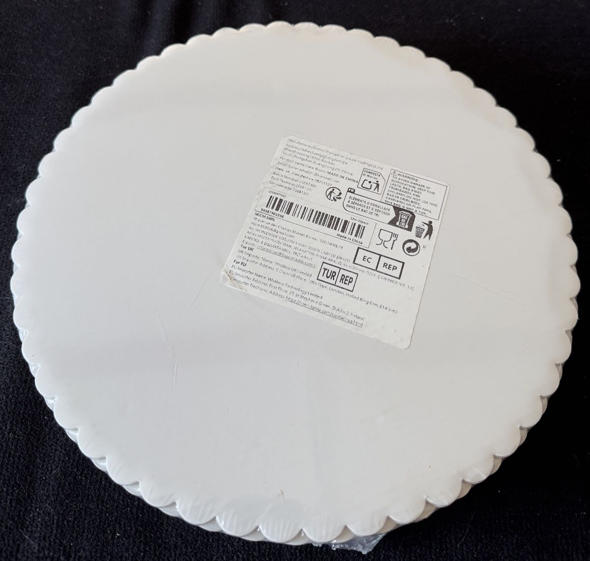 Servierplatten: Karton Tortenplatten  – Neu und originalverpackt aus Hofstetten BE von Alpheidi75