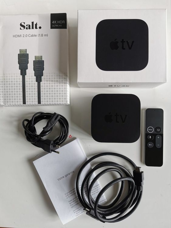 Isaac morbiditet tobak Apple TV 4K mit Garantie und HDMI Kabel | Acheter sur Ricardo