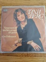 Vinyl Single - Tanja Berg - Vergessen ist leichter gesagt