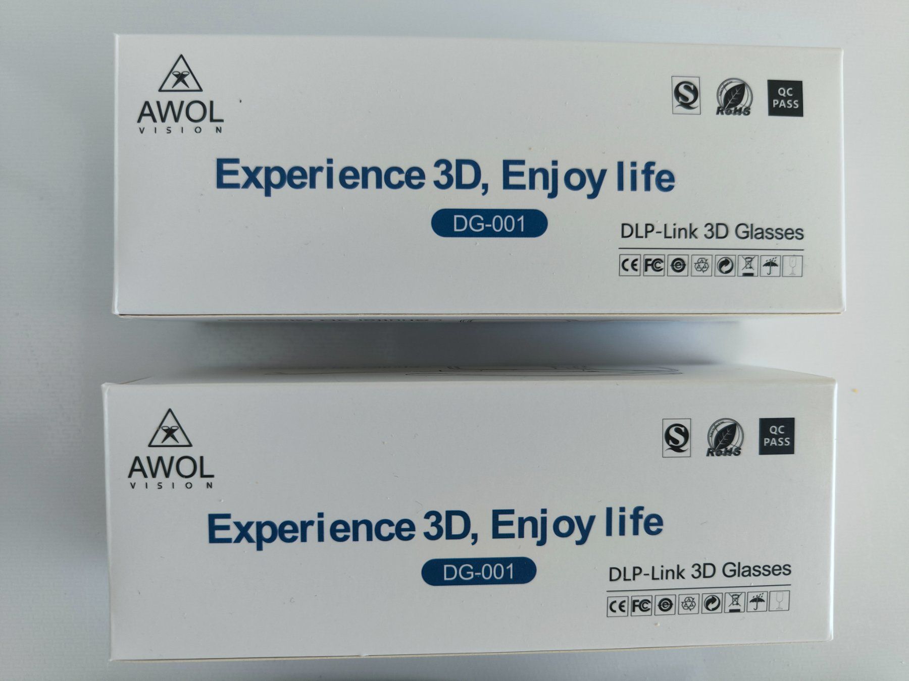 Occhiali & Lenti: AWOL Vision DLP Link 3D-Brillen (2er-Pack) – Nuovo (secondo la descrizione) da Wallisellen venduto da C_DM 4
