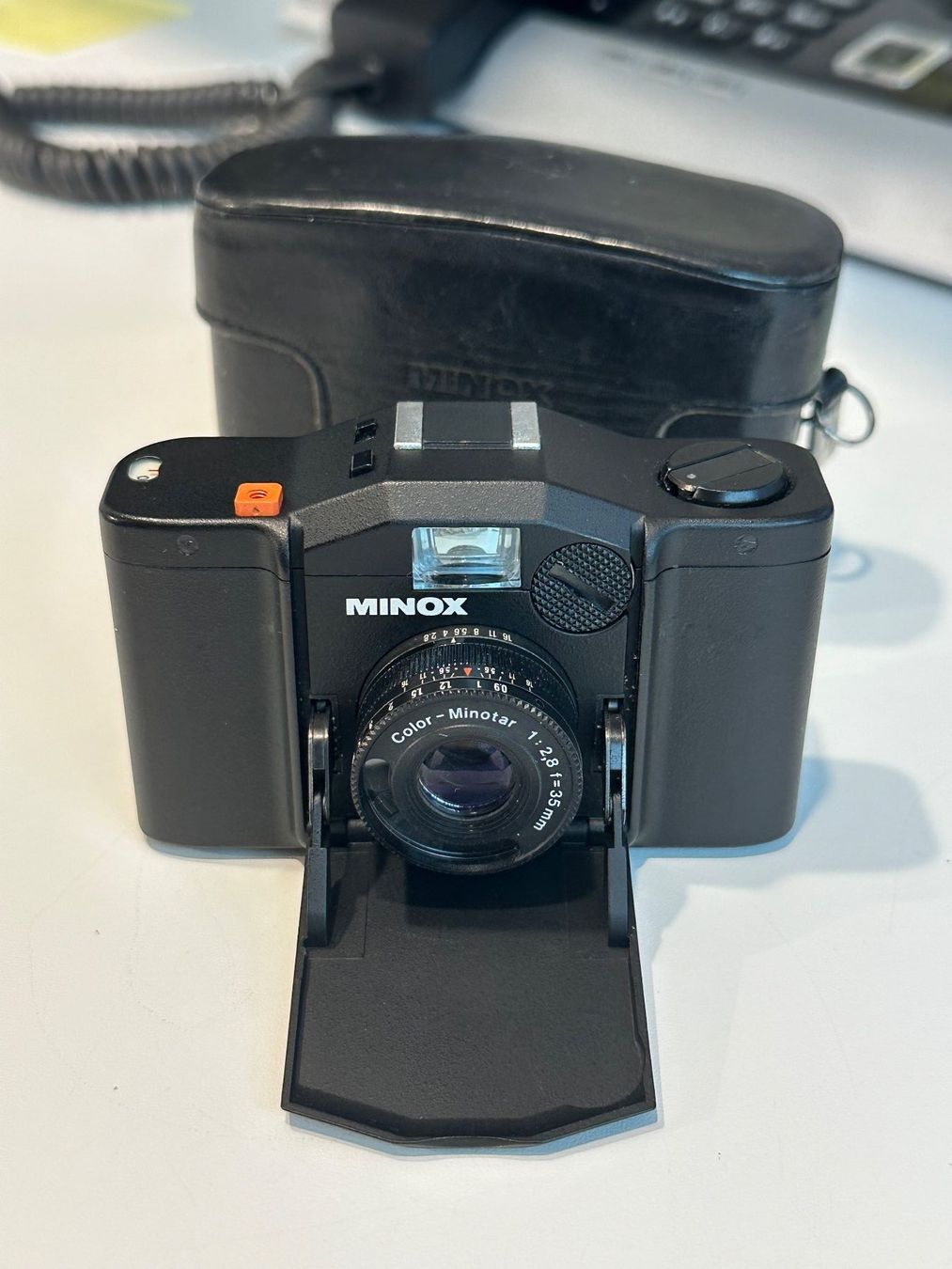 Minox Fotocamera: Minox analog Kompakt Kamera – Usato da Wolfhausen venduto da Foto-Brocki